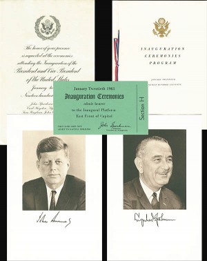 Kennedy Inaugural Invitation - 1961